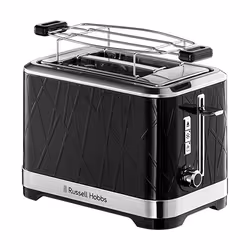 Russell Hobbs 28091-56, 2 part(s), Noir, Acier inoxydable, Boutons, Premium Textured, 1050 W