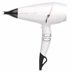 Remington Supercare Pro 2200 AC, Vitrocéramique, Secteur, 36,1 m/s, Noir, Blanc, Monochromatique, Orifice de suspension