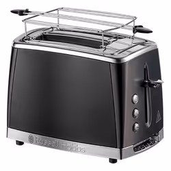 Russell Hobbs 26150-56, 2 part(s), Noir, Acier inoxydable, Boutons, 1550 W