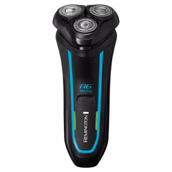 Remington R6000, Rasoir rotatif, Boutons, Noir, Batterie, 60 min, 1,5 h