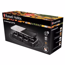 Russell Hobbs Multi 3 in 1 raclette 8 personne(s) 1400 W Noir - Vue supplémentaire 5