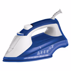 Russell Hobbs 26483-56, Fer à vapeur, Semelle en céramique, 2 m, 115 g/min, Bleu, Blanc, 35 g/min