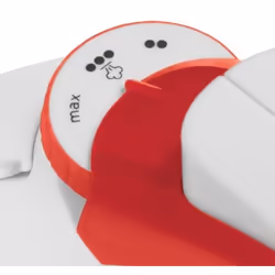 Russell Hobbs Light & Easy 26481-56 Fer à repasser à sec ou à vapeur Semelle en céramique Rouge, Blanc - Vue supplémentaire 4