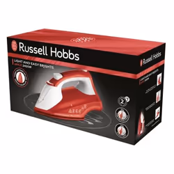 Russell Hobbs Light & Easy 26481-56 Fer à repasser à sec ou à vapeur Semelle en céramique Rouge, Blanc - Vue supplémentaire 6