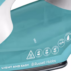 Russell Hobbs 26470-56 fer à repasser Fer à vapeur Semelle anti-adhérente 2400 W Vert, Blanc - Vue supplémentaire 5