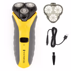 Remington PR1855 Rasoir rotatif Noir, Jaune