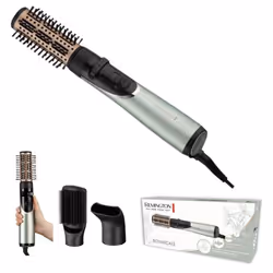 Remington AS5860, Brosse soufflante à air chaud, Noir, Argent, 3 m, 800 W, 345 mm, 102 mm