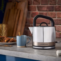 Russell Hobbs 26422-70 bouilloire 1,5 L 1350 W Acier inoxydable, Titane