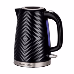 Russell Hobbs 26380-70, 1,7 L, 2400 W, Noir, Plastique, Acier inoxydable, Indicateur de niveau d'eau, Sans fil