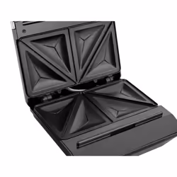 Russell Hobbs Easy Clean gaufrier et appareil à croque-monsieur 750 W Noir, Acier inoxydable