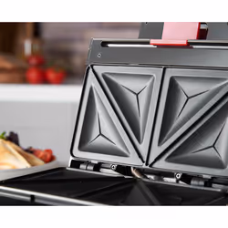 Russell Hobbs Easy Clean gaufrier et appareil à croque-monsieur 750 W Noir, Acier inoxydable - Vue supplémentaire 9