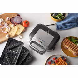 Russell Hobbs 26810-56 gaufrier et appareil à croque-monsieur 750 W Noir, Acier inoxydable - Vue supplémentaire 10