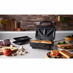 Russell Hobbs 26810-56 gaufrier et appareil à croque-monsieur 750 W Noir, Acier inoxydable - Vue supplémentaire 11