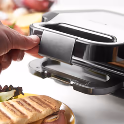 Russell Hobbs 26810-56 gaufrier et appareil à croque-monsieur 750 W Noir, Acier inoxydable - Vue supplémentaire 8