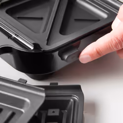 Russell Hobbs 26810-56 gaufrier et appareil à croque-monsieur 750 W Noir, Acier inoxydable - Vue supplémentaire 9