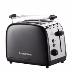 Russell Hobbs 26550-56, 2 part(s), Noir, Acier inoxydable, Boutons, Rotatif