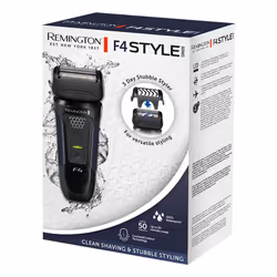 Remington F4002 rasoir pour homme Rasoir rotatif Tondeuse Noir, Bleu - Vue supplémentaire 4
