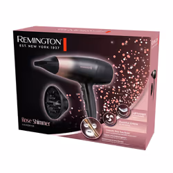 Remington Rose Shimmer sèche-cheveux 2200 W Noir, Rose - Vue supplémentaire 5