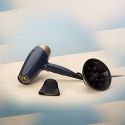 Remington D5805 sèche-cheveux 2200 W Bleu, Champagne
