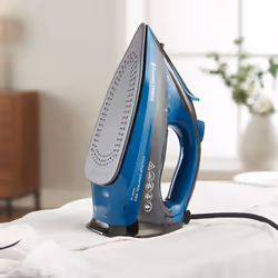 Russell Hobbs 27280-56 fer à repasser Fer à vapeur Semelle en céramique 2400 W Noir, Bleu