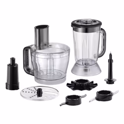 Russell Hobbs 27110-56 robot de cuisine 600 W 2,3 L Noir, Rouge, Transparent