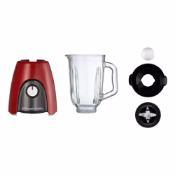 Russell Hobbs 27120-56 blender 1,5 L Mélangeur de table 650 W Noir, Rouge, Transparent