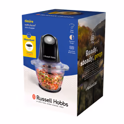 Russell Hobbs 27131-56 hachoir électrique 0,5 L 200 W Charbon de bois, Transparent - Vue supplémentaire 7
