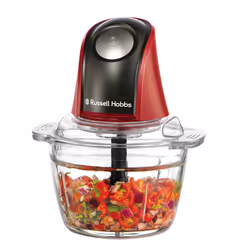 Russell Hobbs 27130-56 hachoir électrique 0,5 L 200 W Noir, Rouge, Transparent - Vue supplémentaire 5