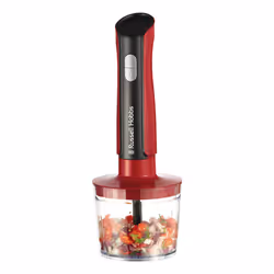 Russell Hobbs 27140-56 blender 1 L Mixeur portable 500 W Noir, Rouge, Transparent