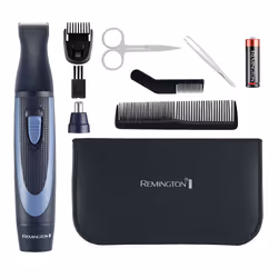 Remington NE3890, Bleu, Acier inoxydable, Batterie, AA, Alcaline, 27 mm