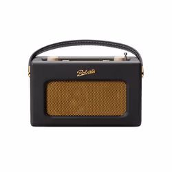 Roberts Radio Revival RD70, Portable, DAB, DAB+, FM, 3,5 mm, Noir, Monochromatique, Rotatif