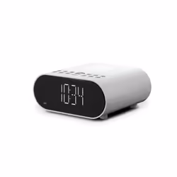 Roberts Radio Ortus DAB Charge, Horloge, Analogique et numérique, DAB, DAB+, FM, 3,5 mm, Mini-USB, Blanc