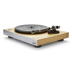 Roberts Radio 131124 platine Tourne-disque à entraînement direct Noir, Blanc, Bois