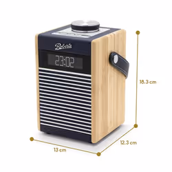 Roberts Radio Rambler Midi Portable Analogique et numérique Bleu, Marine - Vue supplémentaire 7