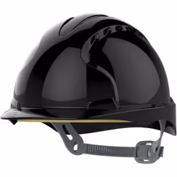 Casque de travail glissière ventilé EVO2 Comfort Plus Noir