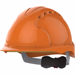 Casque de sécurité crémaillère ventilé EVO3 Orange