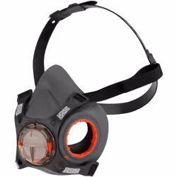Le demi-masque à double cartouche Force®8 avec valve Typhoon™ la valve offre une faible résistance respiratoire supérieure et ...