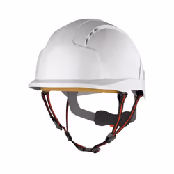 Casque "EVOLite® Skyworker ™" Caractéristiques: • Système de suspension et de ventilation • Protection de choc frontal, arriè ...