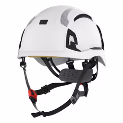 Casque de chantier double norme crémaillère EVO5 ALTA Dualswitch CR2 Blanc