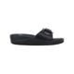 Mules - SCHOLL - NEW MASSAGE - Talon plat - Noir - Bleu