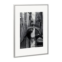 Metodo CORNICE ALLUMINIO SILVER A3 Cadre pour une seule photo Métallique