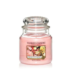 Yankee Candle Fresh cut Roses bougie en cire Cylindre Musc Rose 1 pièce(s)