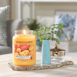 Yankee Candle 1114681E bougie en cire Rond Mango Jaune 1 pièce(s)