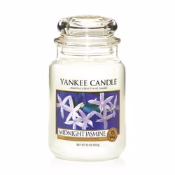 Yankee Candle 1129548E, Rond, Blanc, Jasmin, 1 pièce(s)