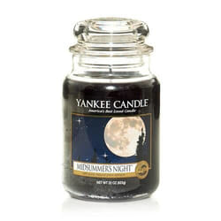 Yankee Candle Midsummers Night bougie en cire Rond Noir 1 pièce(s)