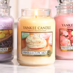 Yankee Candle 1093707E bougie en cire Rond Vanille Orange 1 pièce(s)