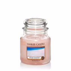 Yankee Candle Medium Jar Pink Sands, Rond, Rose, Vanille, 1 pièce(s)