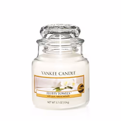 Yankee Candle Fluffy Towels, Rond, Blanc, Pomme, Lavande, Citron, Lys, 30 h, 1 pièce(s)