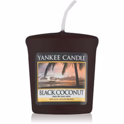 La bougie votive Yankee Candle Black Coconut parfume votre intérieur d’une agréable odeur et crée ainsi une atmosphère cosy q ...