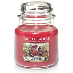 Bougie parfumée - Yankee Candle - Fruits rouges - Verre rouge - 0.35 kg - Intérieur